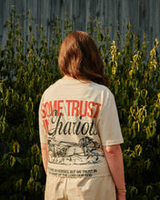 Load image into Gallery viewer, SOME TRUST IN CHARIOTS T-SHIRT AC x TRULAH
