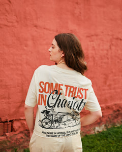 SOME TRUST IN CHARIOTS T-SHIRT AC x TRULAH