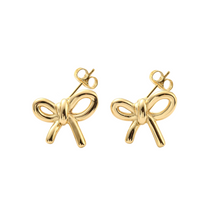 Load image into Gallery viewer, Bows of Devotion Stud Earrings

