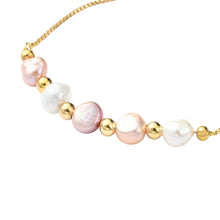 Load image into Gallery viewer, Pastel Elegance Pearl Adjustable Bracelet
