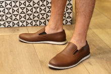 Load image into Gallery viewer, Loafers Full Grain Leather Slip-on Shoes
