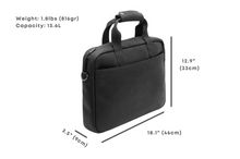 Load image into Gallery viewer, León Full Grain Leather Briefcase / Messenger Bag
