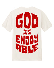 Load image into Gallery viewer, God Is Enjoyable T-shirt (White)
