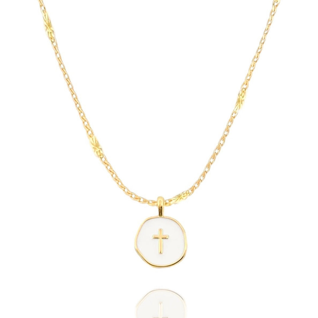 Agape Cross Necklace