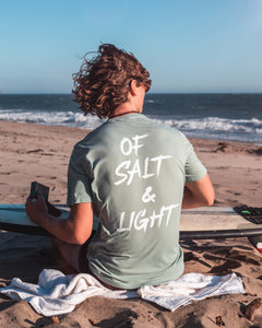 OF SALT & LIGHT TEE - SEAFOAM