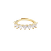 Faithful Hearts Adjustable Ring in Gold