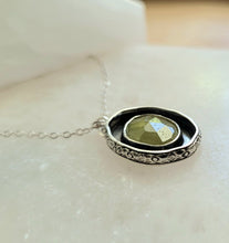 Load image into Gallery viewer, Natural Green Sphene Necklace
