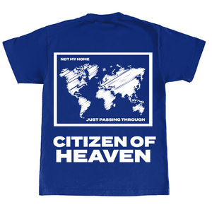 CITIZEN OF HEAVEN T-SHIRT (BLUE)