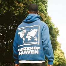 Load image into Gallery viewer, CITIZEN OF HEAVEN HEAVYWEIGHT HOODIE (BLUE)
