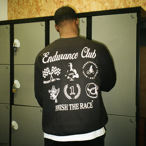 ENDURANCE CLUB SWEATSHIRT (BLACK)