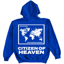 Load image into Gallery viewer, CITIZEN OF HEAVEN HEAVYWEIGHT HOODIE (BLUE)
