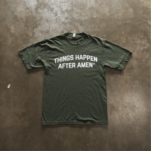 Puff Things Happen After Amen ® - Forest Green