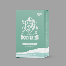 Load image into Gallery viewer, Bible Verse Tea &quot;Faith Can Move Mountains&quot; Peppermint Tea
