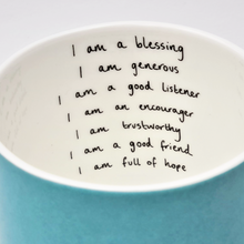 Load image into Gallery viewer, Blue Blessings Christian Mug
