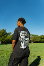 Load image into Gallery viewer, BLACK ENCOUNTER TEE
