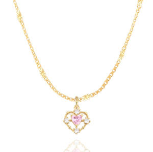 Daughter of the King Necklace in Gold – COAH