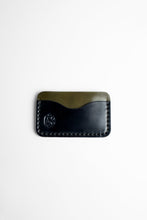 Load image into Gallery viewer, Black Horween Shell/Olive Harness 3 Pocket
