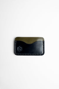 Black Horween Shell/Olive Harness 3 Pocket