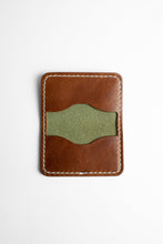 Load image into Gallery viewer, Olive Pueblo/Tan Harness 3 Pocket Bifold
