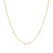 Load image into Gallery viewer, Joyful Hearts Gold-Filled Necklace in Gold and Silver
