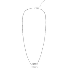 Load image into Gallery viewer, Ichtys Necklace in Gold and Silver
