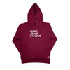 MJF Maroon Hoodie