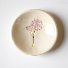 Load image into Gallery viewer, Birth Flower Ring Dish
