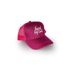 Loved by God Glitter Trucker Hats