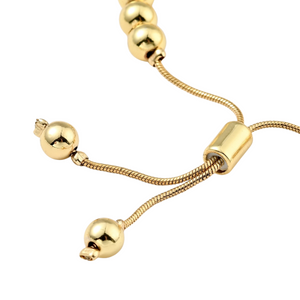 Golden Gleam Adjustable Bracelet