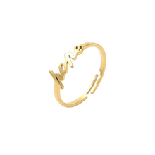 Load image into Gallery viewer, Everlasting Hope Adjustable Ring Gold and Silver
