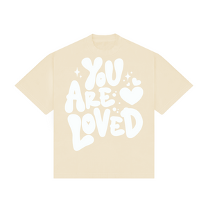 YOU ARE LOVED TEE TAN