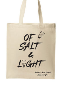 OF SALT & LIGHT - TOTE BAG