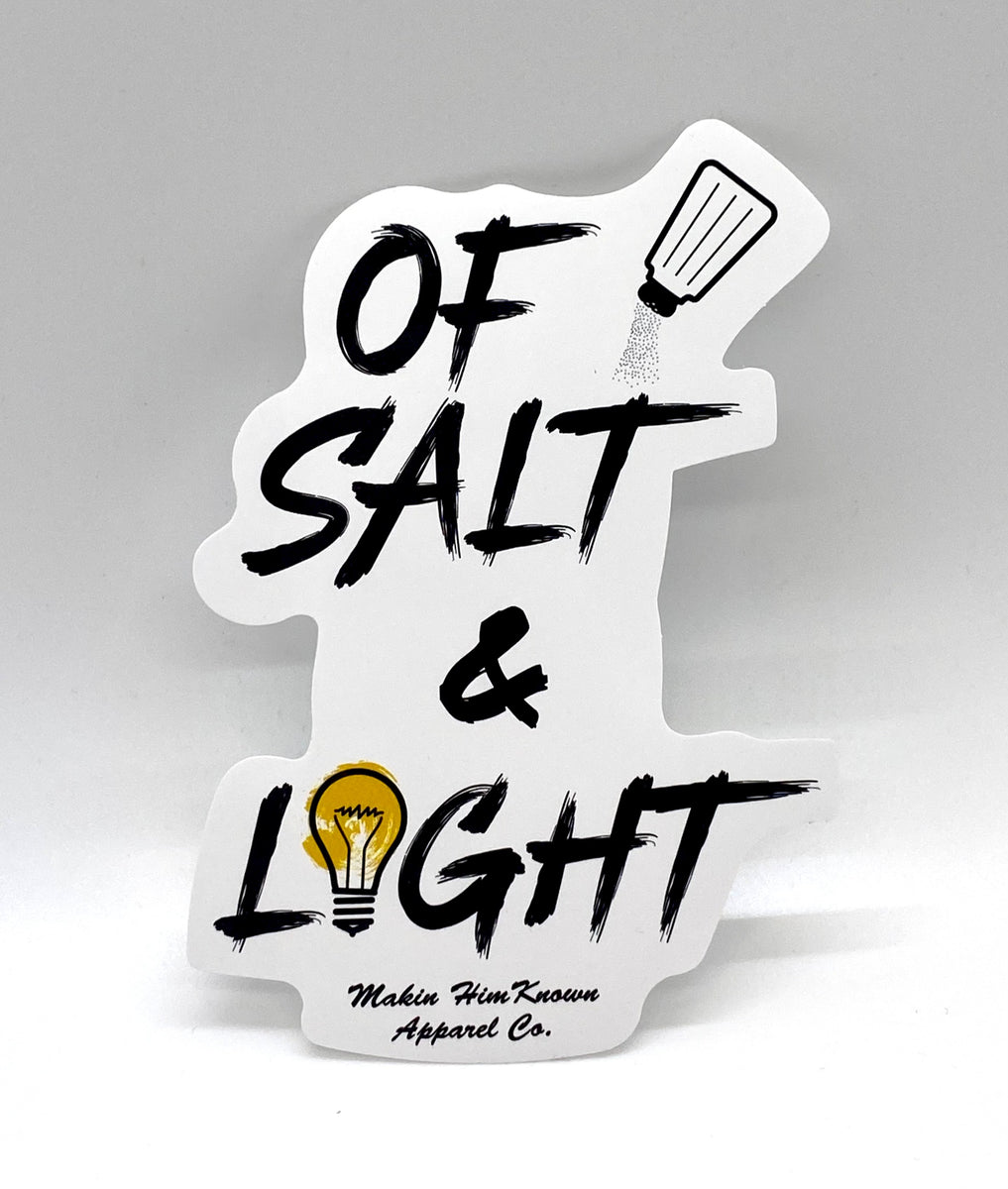 Ho Salt Sticker OF SALT & LIGHT STICKER – COAH