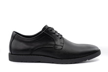 Load image into Gallery viewer, Black Leather Dress Sneakers

