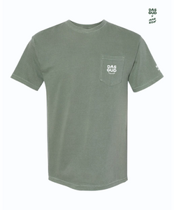 Oh Boy, DAS GÜD! x Marrow® Pocket T-Shirt (Faded Green)