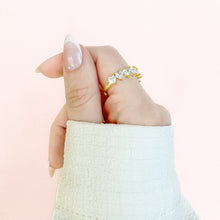 Load image into Gallery viewer, Faithful Hearts Adjustable Ring in Gold
