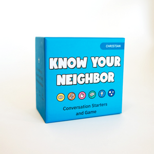 Know Your Neighbor Conversation Cards for Christians