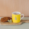 Yellow 'Joy' Mug