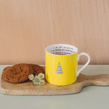 Load image into Gallery viewer, Yellow &#39;Joy&#39; Mug
